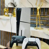 ps5 اسلیم با همراه ۲ عدد دسته
