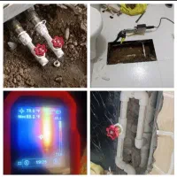 نشت یابی تاسیسات تصویری تشخیص لوله کشی ترمیم نشتی