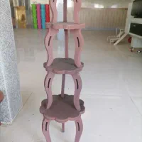 استند پایه چوبی گلدان مدل سلطنتی از تولید کننده|گل و گیاه طبیعی|لالجین, |دیوار