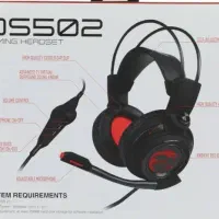 هدست هدفون ds 502 msi گیمینگ و مخصوص استریم