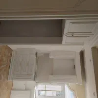 نقاشی کابینت رومی ونعو کلاسیک و دربهای چوبی ،MDF|خدمات پیشه و مهارت|تبریز, |دیوار
