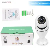 دوربین مدار بسته لامپی بی سیم مدل V380