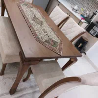 میزغذاخوری ۶ نفره|میز و صندلی غذاخوری|قرچک, مهدیه|دیوار