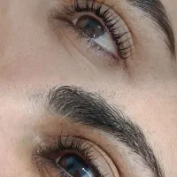 لیفت و لمینت مژه و ابرو با مواد مای لمینیشن|خدمات آرایشگری و زیبایی|اردکان, |دیوار