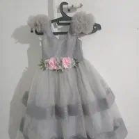 لباس عروس بچگانه نو و تمیز