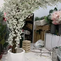 درختچه شکوفه صاف و ال شکل مصنوعی|گل مصنوعی|شیراز, گویم|دیوار