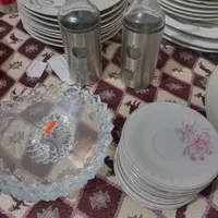 ظرف بلوری و چنینی آرکوپال و پلاستکی