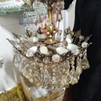 لوستر تمام برنز|لوستر و چراغ آویز|ملارد, |دیوار