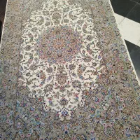 فرش دستباف کاشان گل ابریشم|فرش|اصفهان, نقش جهان|دیوار