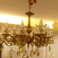 لوستر برنزی دو عدد