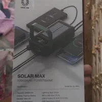 پاور بانک خورشیدی کابل دار پلمپ