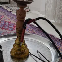 قلیان چوبی کارکرده