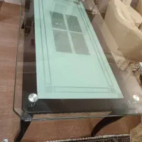 فقط میز ناهار خوری کاملا چوبی با شیشه ۱۰ میلی|میز و صندلی غذاخوری|تبریز, |دیوار