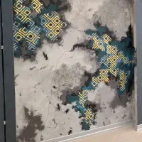 بازسازی چمن پرده کاغذ دیواری کناف پالاز موکت پرده|خدمات پیشه و مهارت|کازرون, |دیوار