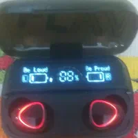 هندزفری m10 بلوتوثی و پاور بانک هم هست