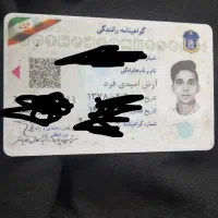 مدارک گم شده ب نام آرش امیدی فرد