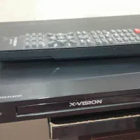دستگاه سیدی خور دیجیتال فلش خور ایکس ویژن تمیز|پخش‌کننده DVD و ویدیو|امیدیه, |دیوار