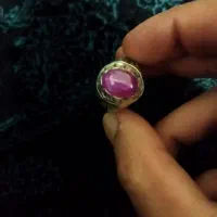 انگشتر 100٪دستسازیاقوت استار طبیعی باسختی 8|جواهرات|چگنی, |دیوار