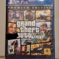 سی دی gta v ۵ مناسب برای ps4 در حد نو کاملا سالم