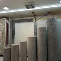 فرش کناره برشی مدرن طوسی|فرش|اصفهان, سروستان|دیوار