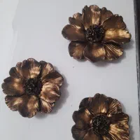 دیوارکوب طلایی در۳سایز