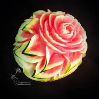 حکاکی میوه آرایی یلدا تخصصی عروس|خدمات پذیرایی، مراسم|رشت, دباغیان|دیوار