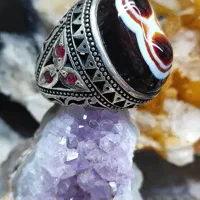 انگشتر باباقوری دوکوهان و یاقوت سرخ کد ۷۳|جواهرات|اصفهان, شیخ اشراق|دیوار