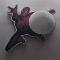 شب خواب مرد عنکبوتی|چراغ خواب و آباژور|قم, وادی السلام|دیوار