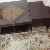 میز جلو مبلی وچهار عددعسلی
