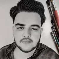 هدیه و نقاشی چهره روز پدر|تابلو، نقاشی، عکس|سیرجان, |دیوار