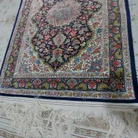 قالیچه ابریشم ذرع و نیم|فرش|کرمانشاه, |دیوار