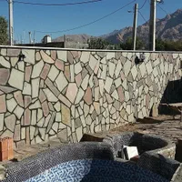 سنگ لاشه سنگ ورقه ای سنگ مالون سنگ قلوه سنگ کوبیک|مصالح و تجهیزات ساختمان|رشت, استادسرا|دیوار