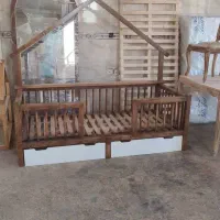 تخت کودک منتسوری|تخت و سرویس خواب|برازجان, |دیوار