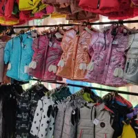 کاپشن سیلیکونی دخترانه ضد آب|کفش و لباس بچه|کرمانشاه, |دیوار