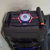 اسپیکر دو قلو بزرگ دیجی دار ،میکروفون بی سیم،کنترل|سیستم صوتی خانگی|هشتگرد, شهرک پارسیان|دیوار