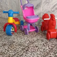 سه چرخه و کالسکه بچه|اسباب‌بازی بچه|مشهد, سرافرازان|دیوار