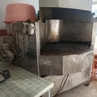تنور چانه گیر گردان خمیر پهن کن
