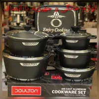 قابلمه چدن 8و10و12و14پارچه دالتون فلورانس +ض تعویض