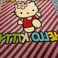 فرش عروسکی 6 متری فانتزی اتاق خواب طرح کیتی