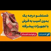 شستشوVIPبرای سخت پسندها قالیشویی‌درجه1