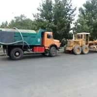 گریدر غلتک آبپاش