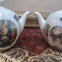 یک جفت قوری فرانسوی|قوری، کتری، قهوه‌ساز دستی|تهران, دهکده المپیک|دیوار