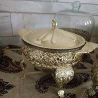 سرویس سوفله خوری به همراه کاپ کیک|ظروف سرو و پذیرایی|سیرجان, |دیوار