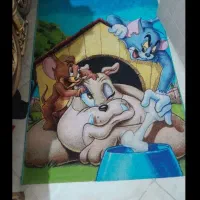 فرش کودک تام جری ابعاد یک در یک ونیم