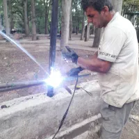 جوشکار حرفه ای  فنس کشی