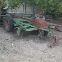 گاو آهن سم پاش پنجه گازی دیسک موور تراکتور کودپاش