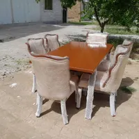 نهار خوری ۴ و۶ و۸ و۱۰ نفره|میز و صندلی غذاخوری|خرم‌آباد, |دیوار