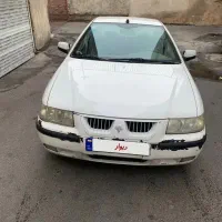 سمند ef7  فول سفید مدل ۹۱ بی رنگ