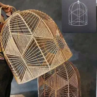 لوستر مدرن|لوستر و چراغ آویز|خرم‌آباد, |دیوار