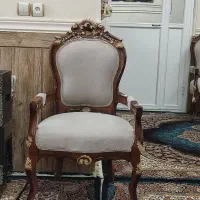 مبل سلطنتی ۶ نفره|مبلمان خانگی و میز عسلی|شیراز, پودنک|دیوار